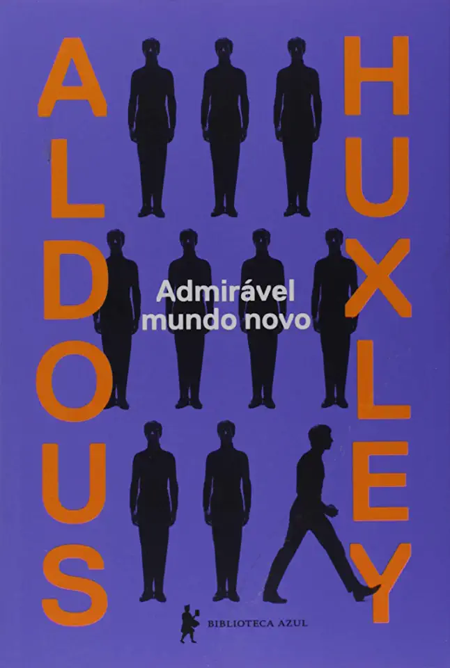 Capa do Livro Admirável Mundo Novo, Aldous Huxley