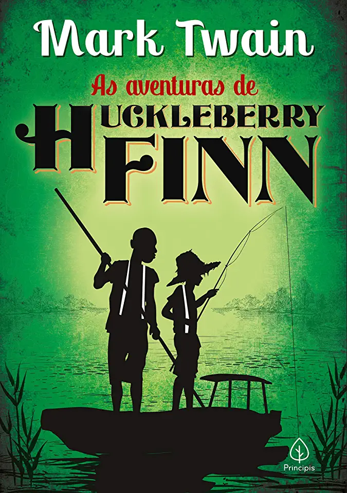 Capa do Livro As Aventuras de Huckleberry Finn - Mark Twain