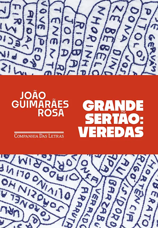 Capa do Livro Grande Sertão- Veredas, João Guimarães Rosa