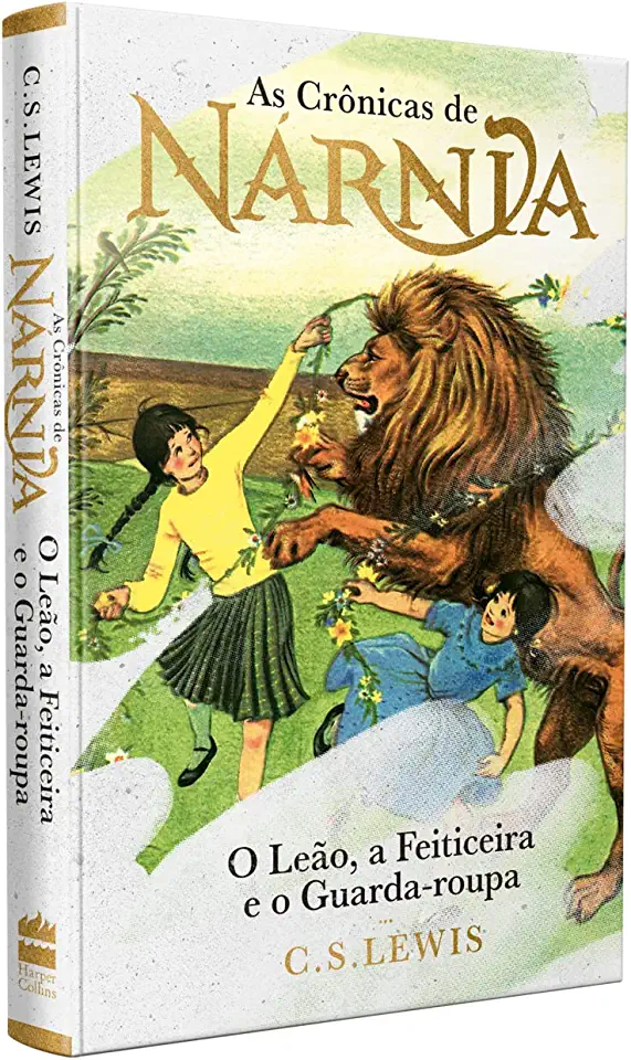 Capa do Livro O Leão, a Feiticeira e o Guarda-Roupa - C.S. Lewis