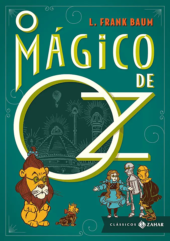 Capa do Livro O Mágico de Oz - L. Frank Baum