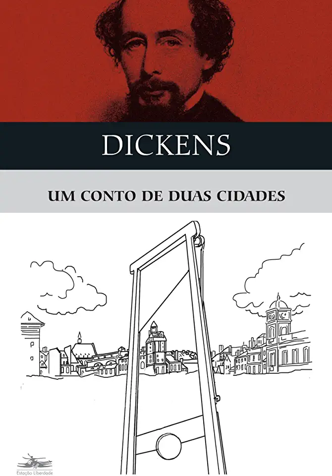 Capa do Livro Um Conto de Duas Cidades - Charles Dickens