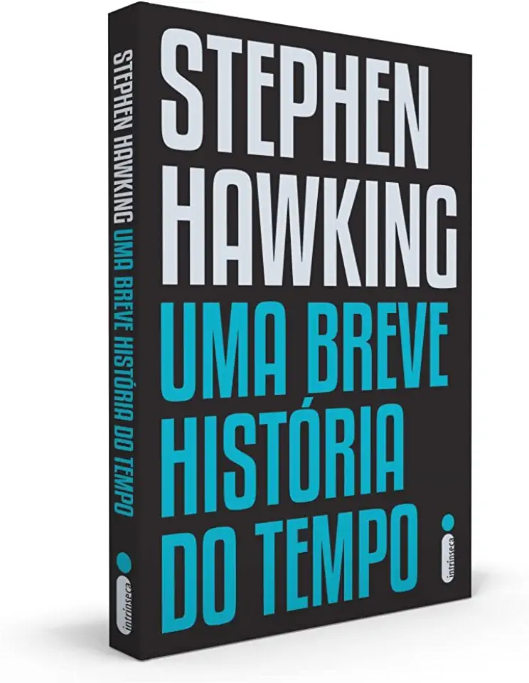 Capa do Livro Uma Breve História do Tempo - Stephen Hawking