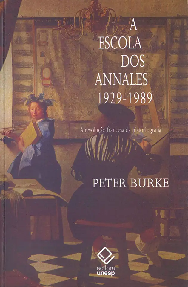 Capa do Livro A Escola dos Annales - Peter Burke