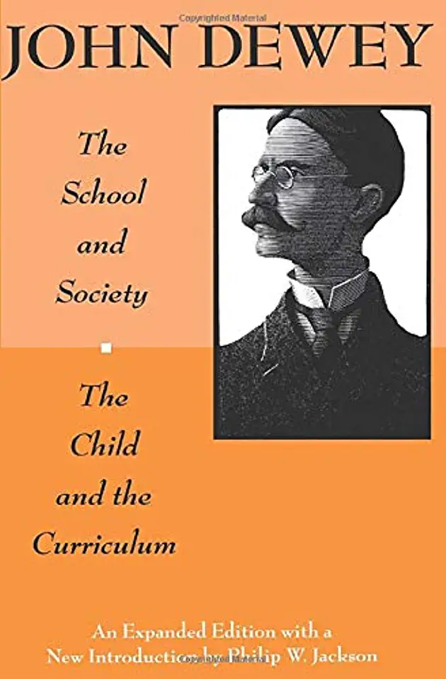 Capa do Livro A Escola e a Sociedade - John Dewey