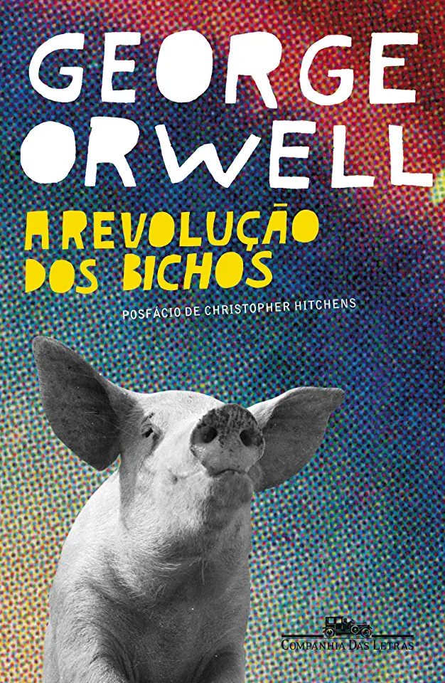Capa do Livro A Revolução dos Bichos - George Orwell