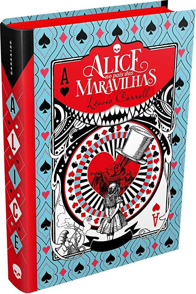 Capa do Livro Alice no País das Maravilhas - Lewis Carroll