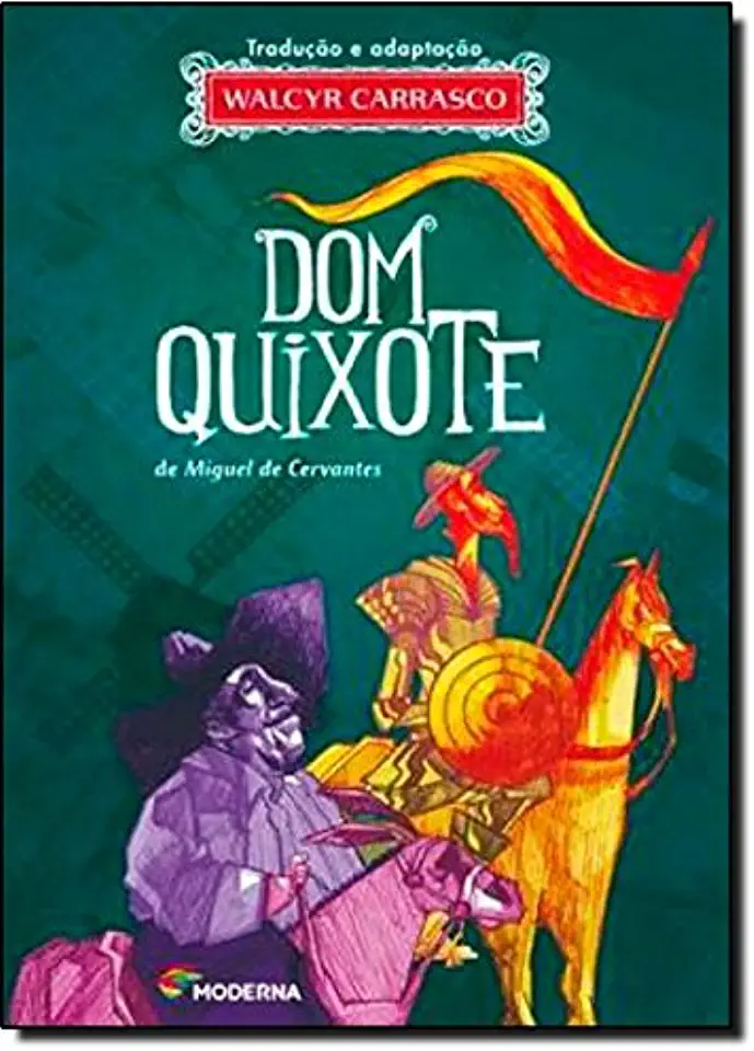 Capa do Livro Dom Quixote - Miguel de Cervantes