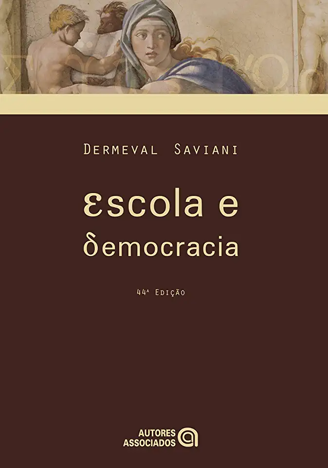 Capa do Livro Escola, Democracia e a Construção do Espaço Público - José Eustáquio Romão