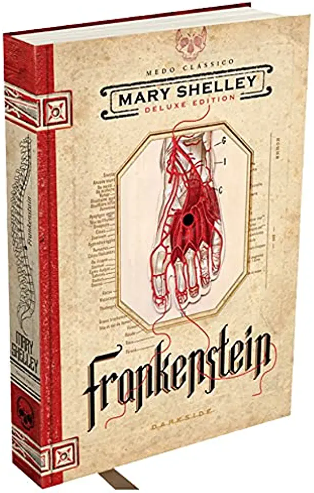Capa do Livro Frankenstein - Mary Shelley