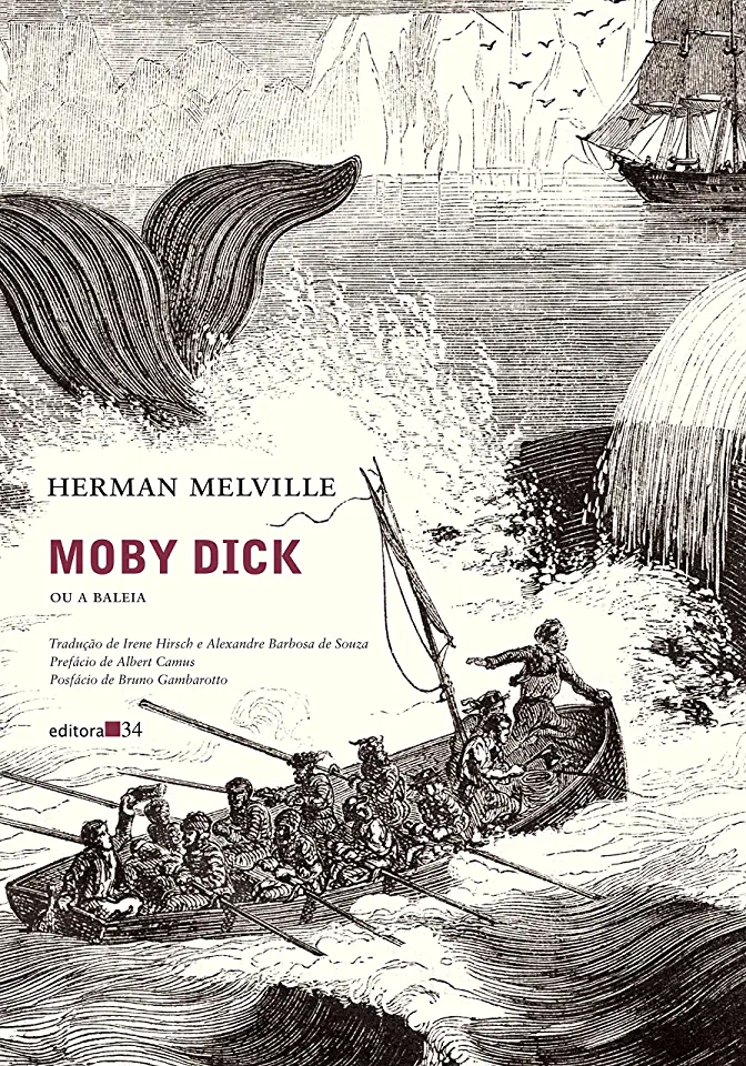 Capa do Livro Moby Dick - Herman Melville