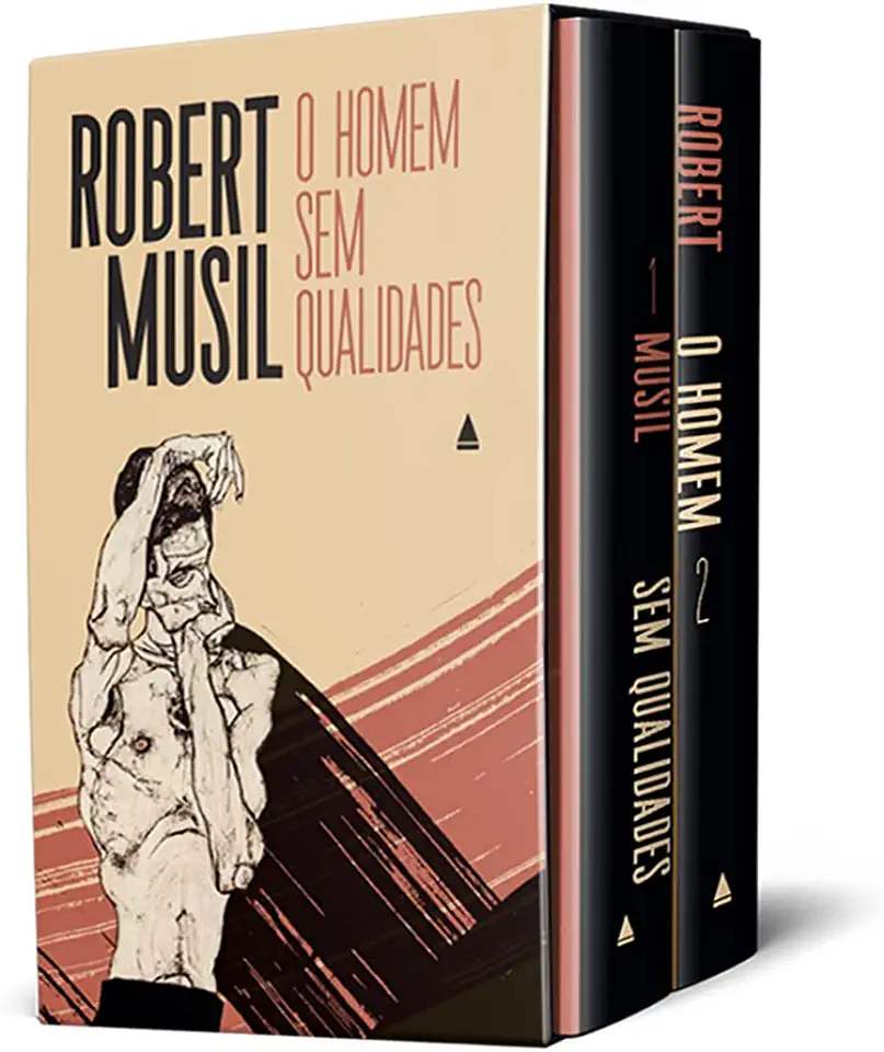 Capa do Livro O homem sem qualidades - Robert Musil