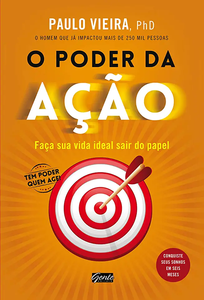 Capa do Livro O Poder da Ação - Paulo Vieira