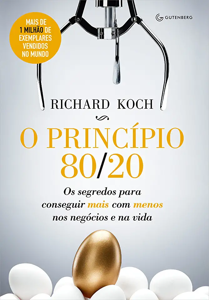 Capa do Livro O Princípio 80/20 - Richard Koch