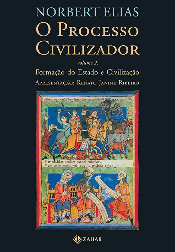 Capa do Livro O Processo Civilizador - Norbert Elias