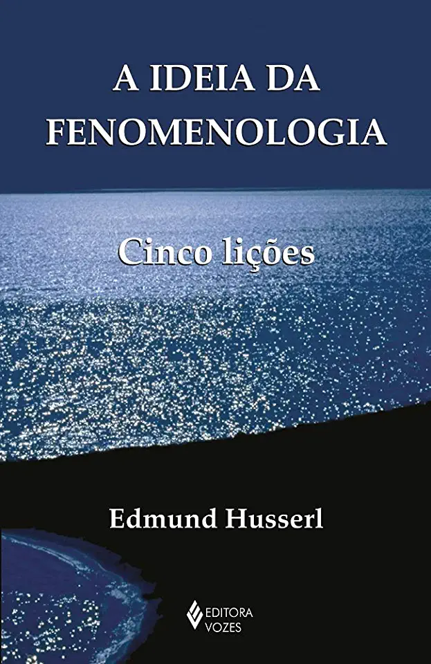 Capa do Livro O que é fenomenologia? - Edmund Husserl