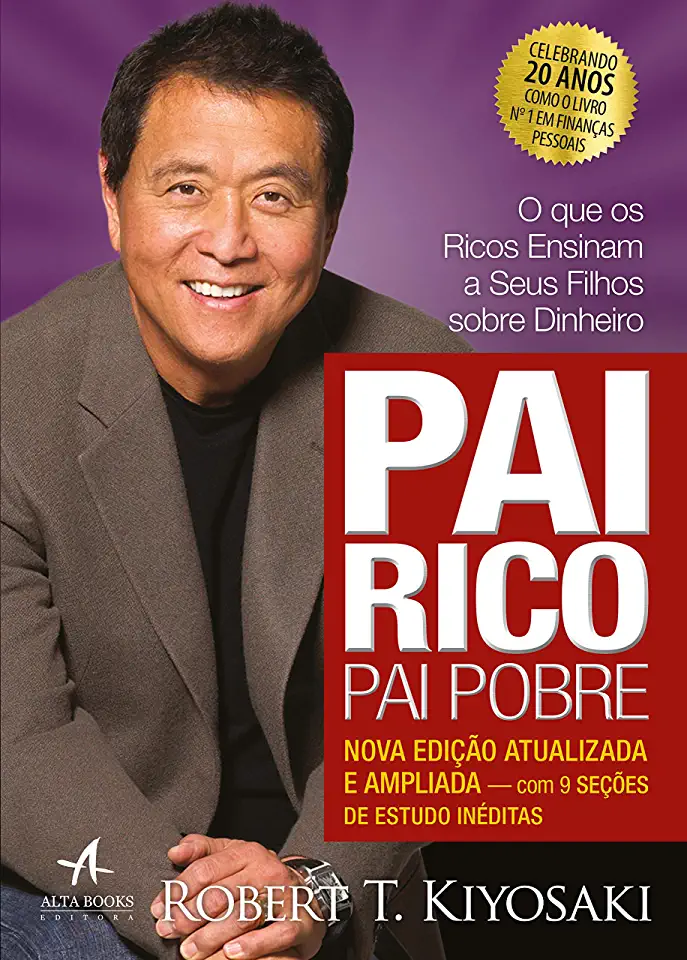 Capa do Livro Pai Rico, Pai Pobre - Robert Kiyosaki