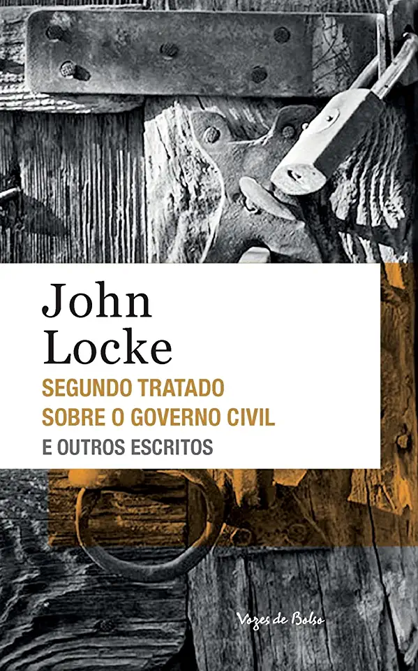 Capa do Livro Tratado sobre o governo civil - John Locke