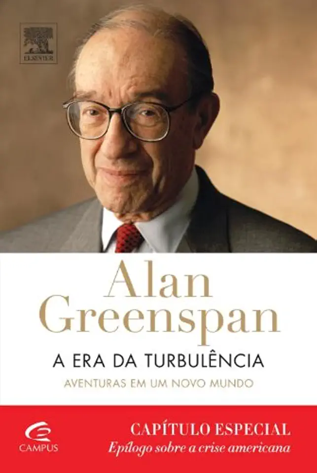 Capa do Livro A Era da Turbulência - Alan Greenspan