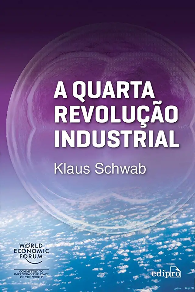 Capa do Livro A Quarta Revolução Industrial, Klaus Schwab