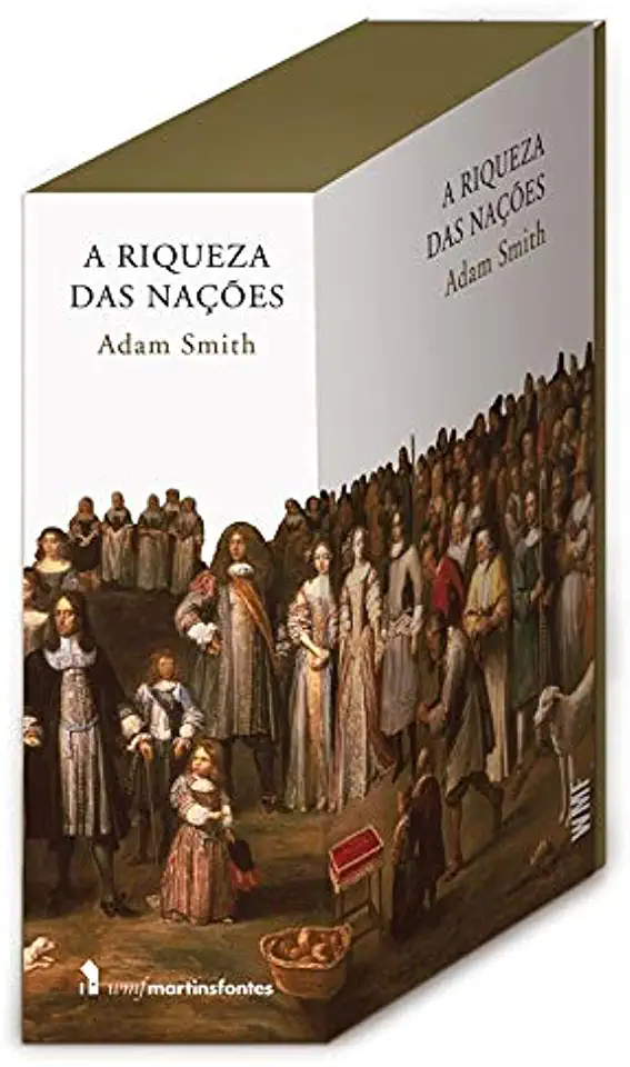 Capa do Livro A Riqueza das Nações - Adam Smith