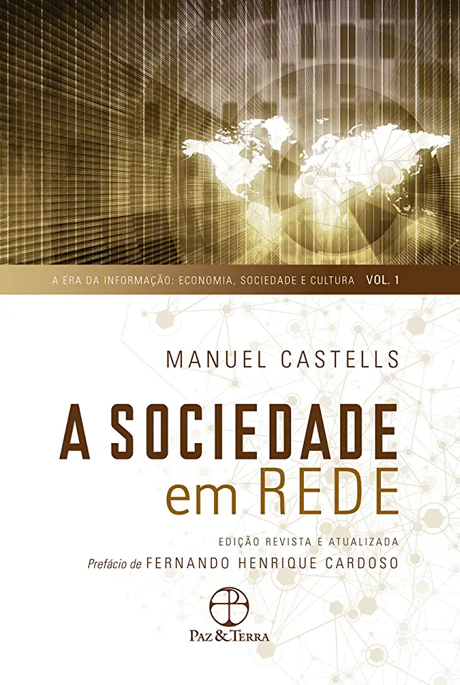 Capa do Livro A Sociedade da Informação, Manuel Castells