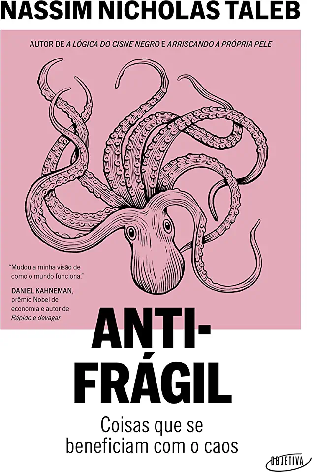 Capa do Livro Antifrágil - Nassim Taleb