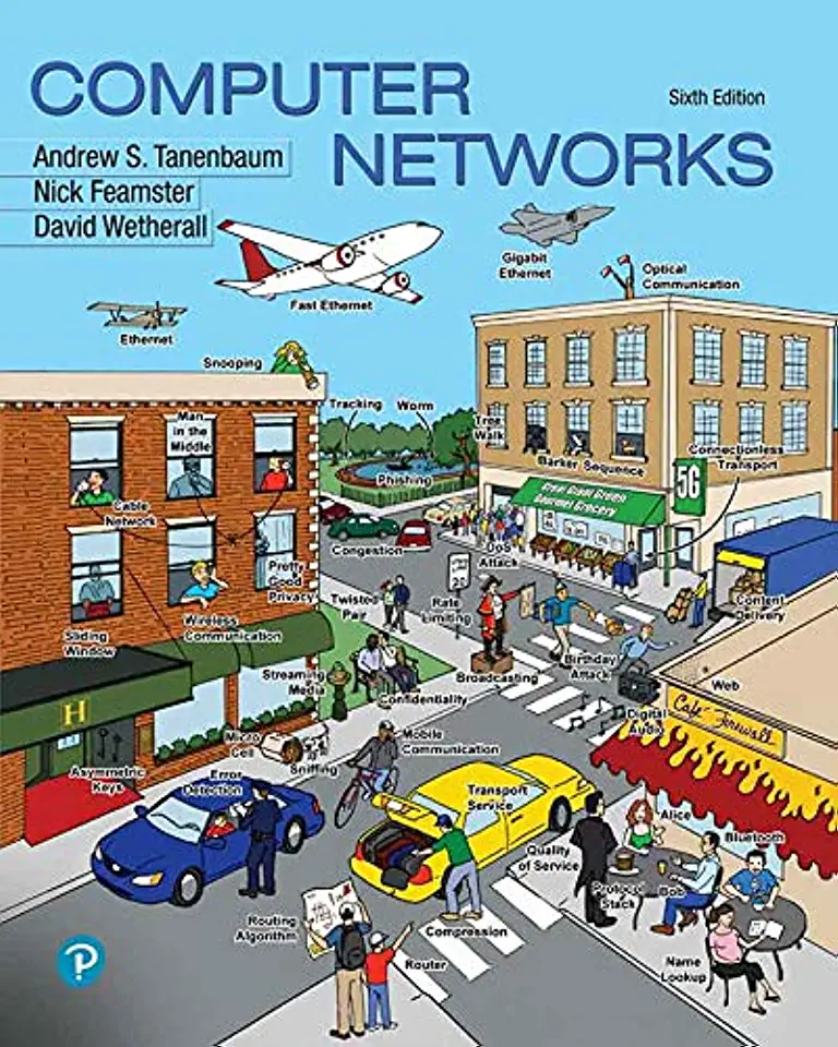 Capa do Livro Computer Networks - Andrew S. Tanenbaum and David J. Wetherall