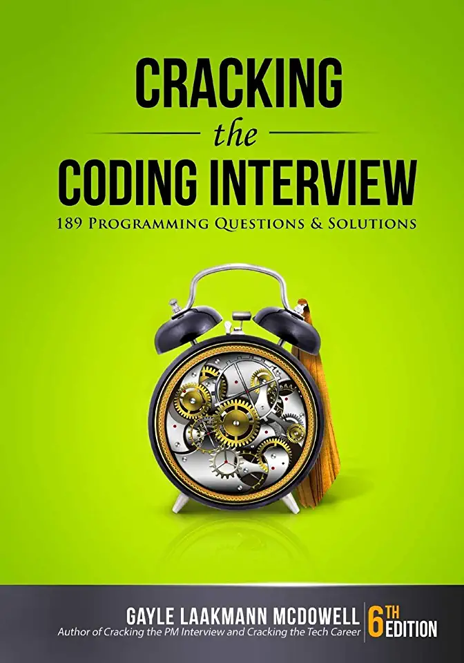 Capa do Livro Cracking the Coding Interview- 189 Programming Questions and Solutions - Gayle Laakmann McDowell