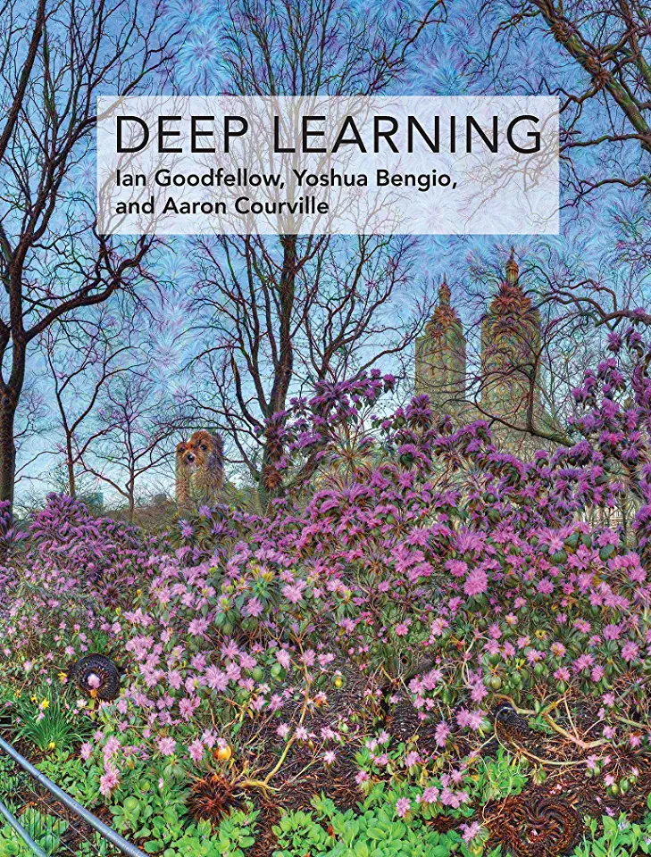 Capa do Livro Deep Learning, Ian Goodfellow, Yoshua Bengio e Aaron Courville