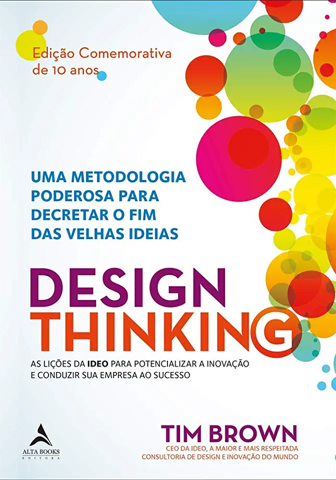 Capa do Livro Design Thinking, Tim Brown
