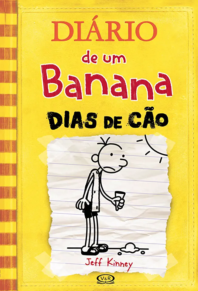 Capa do Livro Diário de um banana - Dias de cão, de Jeff Kinney
