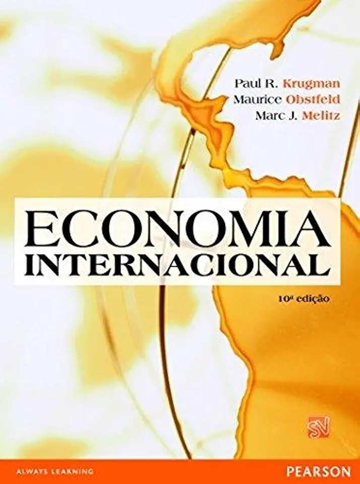 Capa do Livro Economia Internacional - Paul Krugman