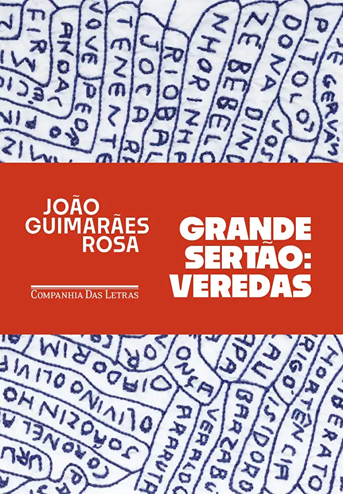 Capa do Livro Grande sertão- veredas, de João Guimarães Rosa