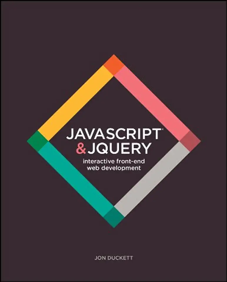 Capa do Livro Javascript e Jquery, Jon Duckett