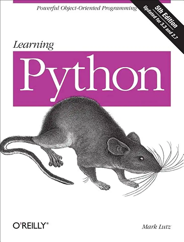 Capa do Livro Learning Python - Mark Lutz