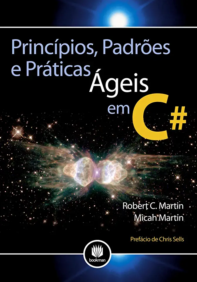 Capa do Livro Métodos Ágeis para Desenvolvimento de Software, Robert C. Martin