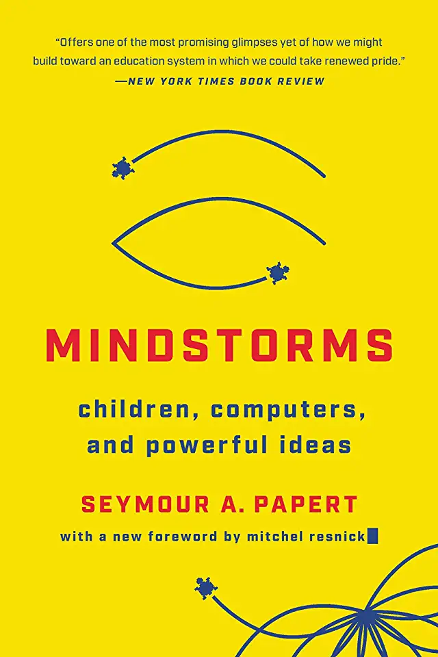 Capa do Livro Mindstorms, Seymour Papert