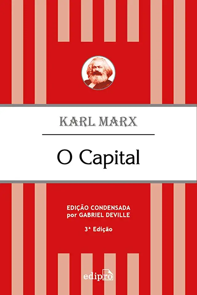 Capa do Livro O Capital - Karl Marx