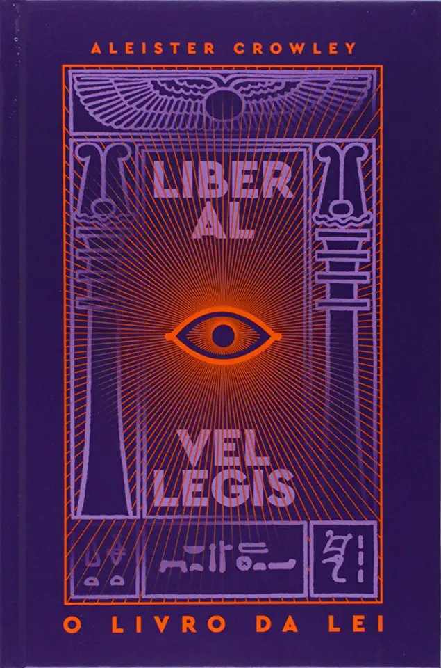 Capa do Livro O Livro da Lei - Aleister Crowley