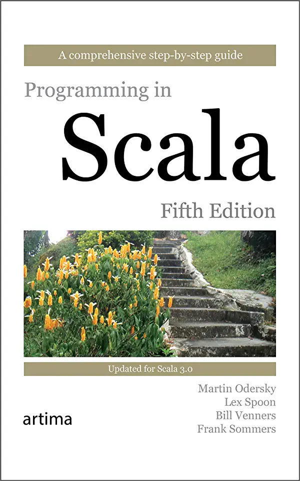 Capa do Livro Programming in Scala- Updated for Scala 2.12 - Martin Odersky, Lex Spoon, Bill Venners