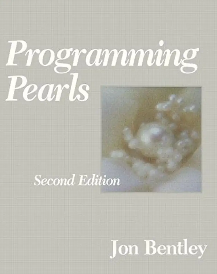 Capa do Livro Programming Pearls - Jon Bentley