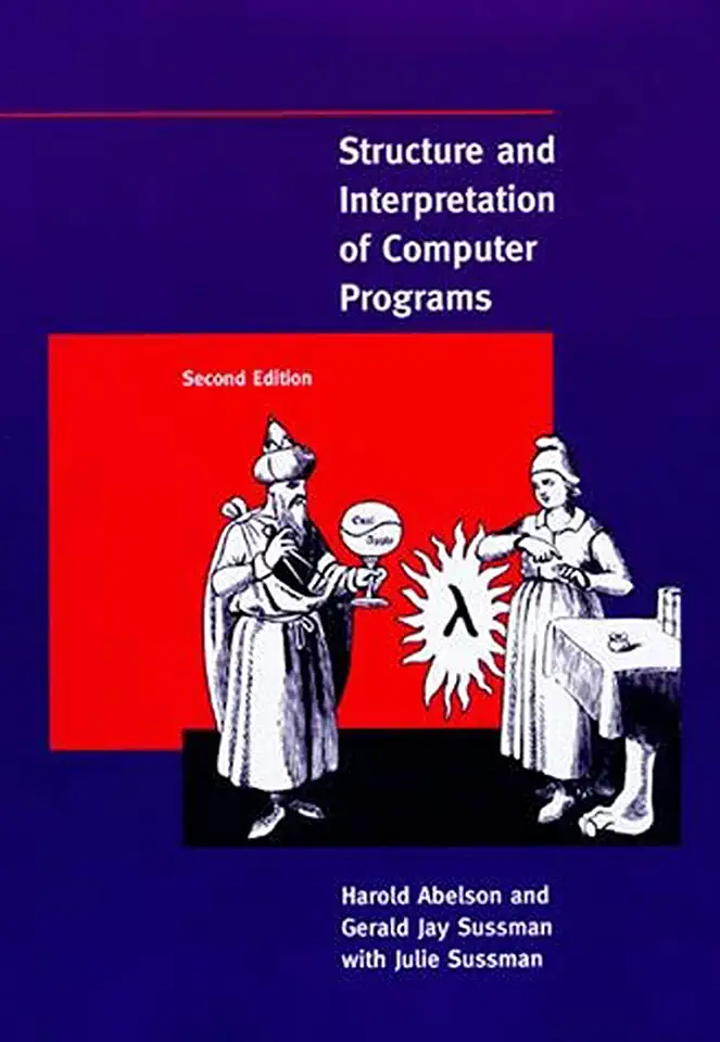 Capa do Livro Structure and Interpretation of Computer Programs - Harold Abelson and Gerald Jay Sussman