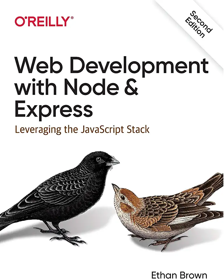 Capa do Livro Web Development with Node and Express- Leveraging the JavaScript Stack - Ethan Brown
