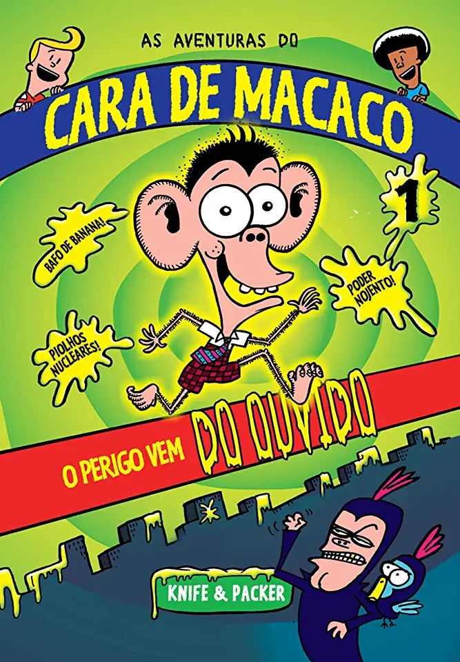 Capa do Livro A Aventura do Macaco Viajante - Karina Costa