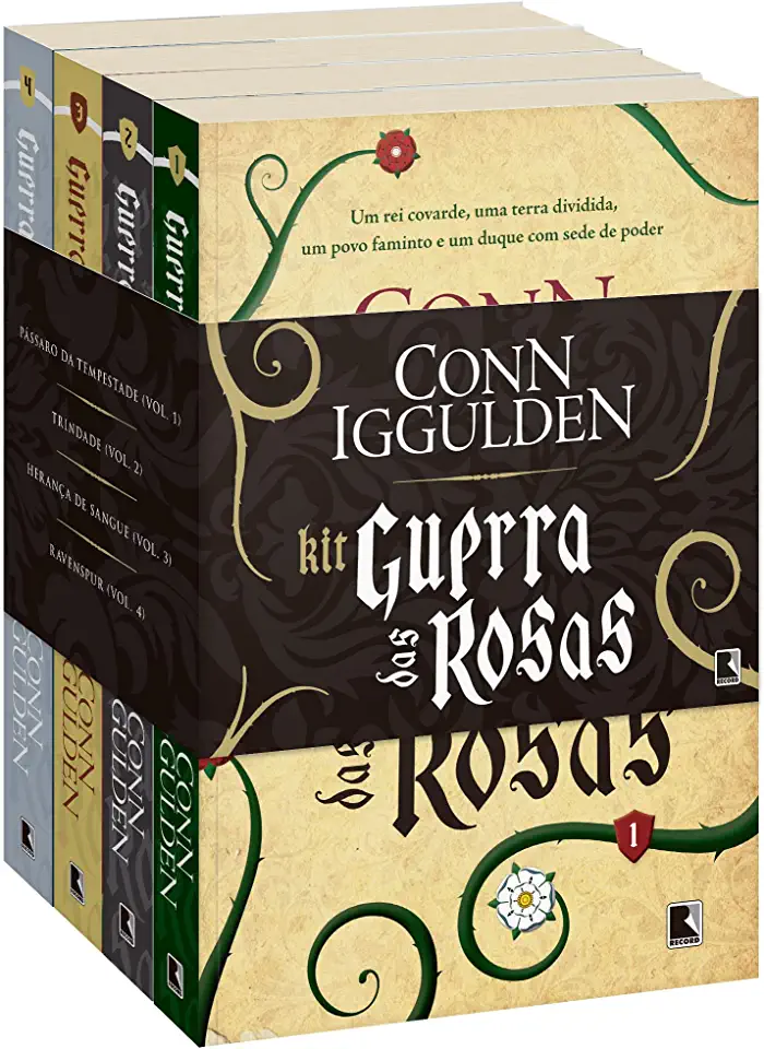 Capa do Livro A Guerra das Rosas - Conn Iggulden