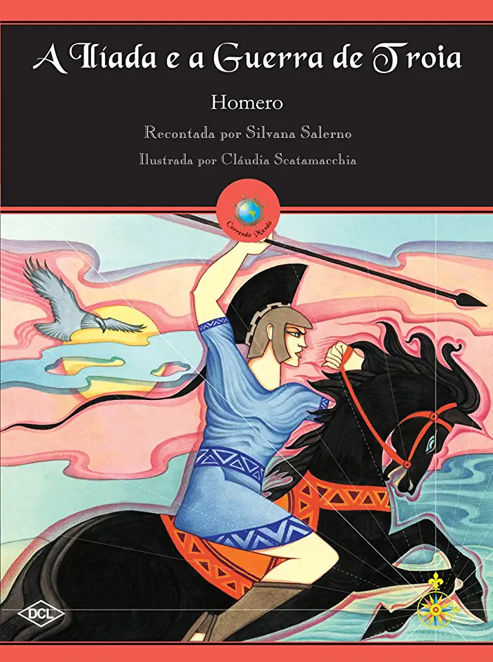 Capa do Livro A Guerra de Troia - Homero