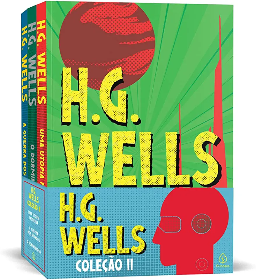 Capa do Livro A Guerra dos Mundos - H.G. Wells