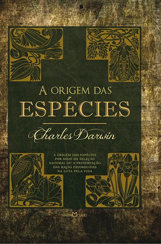 Capa do Livro A Origem das Espécies - Charles Darwin