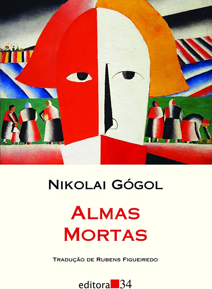 Capa do Livro Almas Mortas - Nikolai Gogol